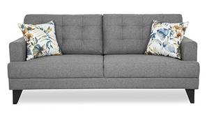 Columbus Fabric Sofa (Grey)