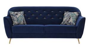 Izmir Decadence Fabric Sofa (Blue)
