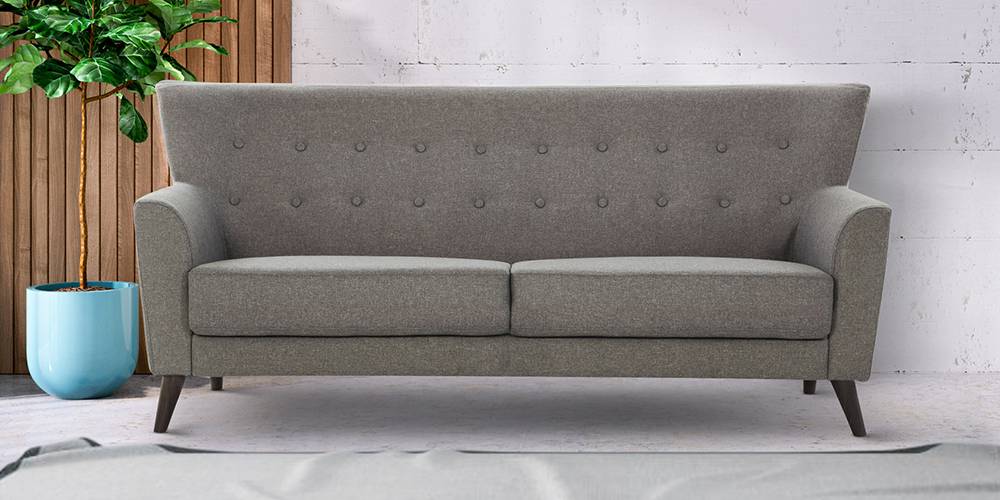 Jamaica Heaven Fabric Sofa (Grey) by Urban Ladder - - 