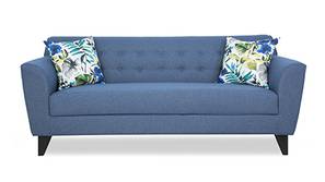 Elly Fabric Sofa (Blue)