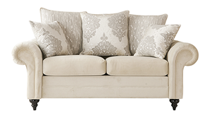 Vienne Wonder Fabric Sofa (Ivory)