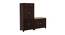 Alexander Solid Wood 36 pair Shoerack - with Seating in Walnut Matte finish (Walnut) by Urban Ladder - Cross View Design 1 - 473676