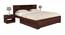 Samana Solid Wood King Storage Bed in Walnut Matte finish (King Bed Size, Walnut) by Urban Ladder - Cross View Design 1 - 473680