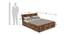 Meighen Solid Wood Queen Platform Storage Bed in Provincial Teak finish (Queen Bed Size, PROVINCIAL TEAK) by Urban Ladder - Design 1 Dimension - 473741