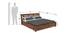 Christian Solid Wood King Platform Storage Bed in Provincial Teak finish (King Bed Size, PROVINCIAL TEAK) by Urban Ladder - Design 1 Dimension - 473743