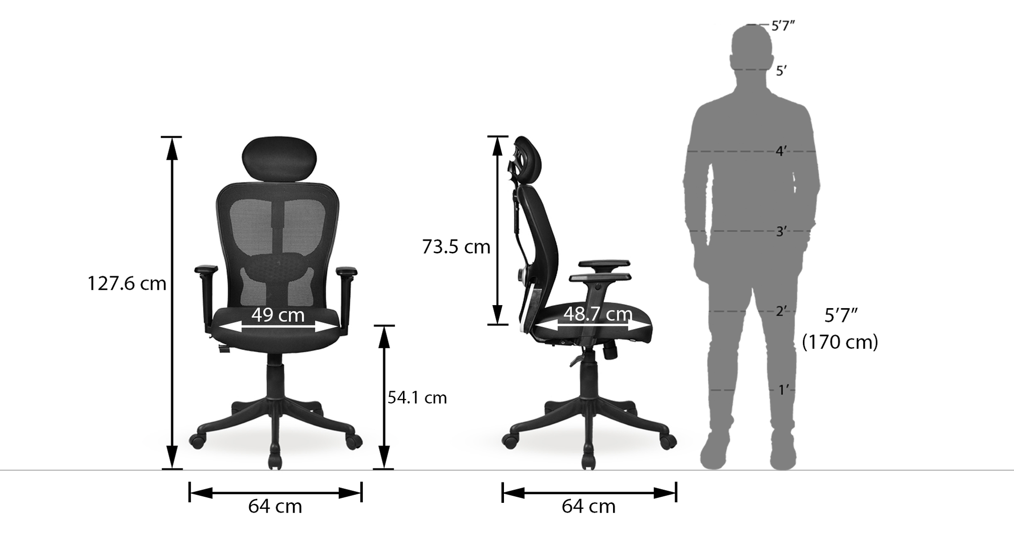 Edmund Study Chair Urban Ladder