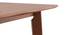 Augusta 4 Seater Dining Table (Dark Walnut Finish) by Urban Ladder - Design 1 Side View - 473925