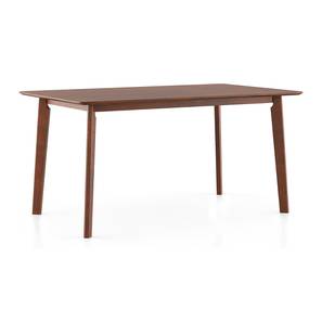 Value Buys In Dining Tables Design Augusta Solid Wood 6 Seater Dining Table in Dark Walnut Finish