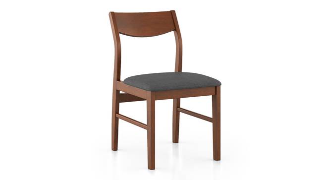 Augusta Dining Chair - Set Of 2 (Grey, Dark Walnut Finish) by Urban Ladder - Cross View Design 1 - 473955