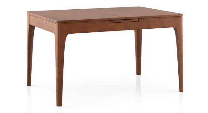 Ramanda 4 to 6 Extendable Dining Table (Dark Walnut Finish) by Urban Ladder - Cross View Design 1 - 474008