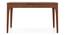 Ramanda 4 to 6 Extendable Dining Table (Dark Walnut Finish) by Urban Ladder - Front View Design 1 - 474011