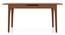Ramanda 4 to 6 Extendable Dining Table (Dark Walnut Finish) by Urban Ladder - Rear View Design 1 - 474017