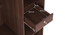 Hilton 4 Door Wardrobe (2 Drawer Configuration, With Mirror, Spiced Acacia Finish, With Lock) by Urban Ladder - Image 3 Design 1 - 