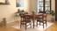 Ramanda 4 to 6 Extendable Dining Table (Dark Walnut Finish) by Urban Ladder - Full View Design 1 - 474252