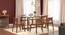 Bourdaine - Gordon 6 Seater Dining Set (Teak Finish) by Urban Ladder - Design 1 Full View - 474412