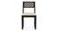 Alaca Dining Chair - Set of 2 (Mango Mahogany Finish, Camilla Ivory) by Urban Ladder - Cross View Design 1 - 474461