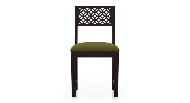 Alaca Dining Chair - Set of 2 (Olive, Mango Mahogany Finish) by Urban Ladder - Cross View Design 1 - 474463