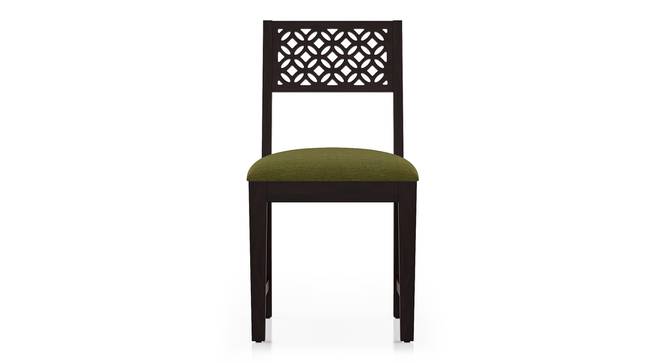 Alaca Dining Chair - Set of 2 (Olive, Mango Mahogany Finish) by Urban Ladder - Cross View Design 1 - 474463