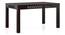 Alaca 6 Seater Dining Set (Mango Mahogany Finish, Camilla Ivory) by Urban Ladder - Cross View Design 1 - 474464