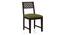 Alaca 6 Seater Dining Set (Olive, Mango Mahogany Finish) by Urban Ladder - Design 1 Side View - 474479