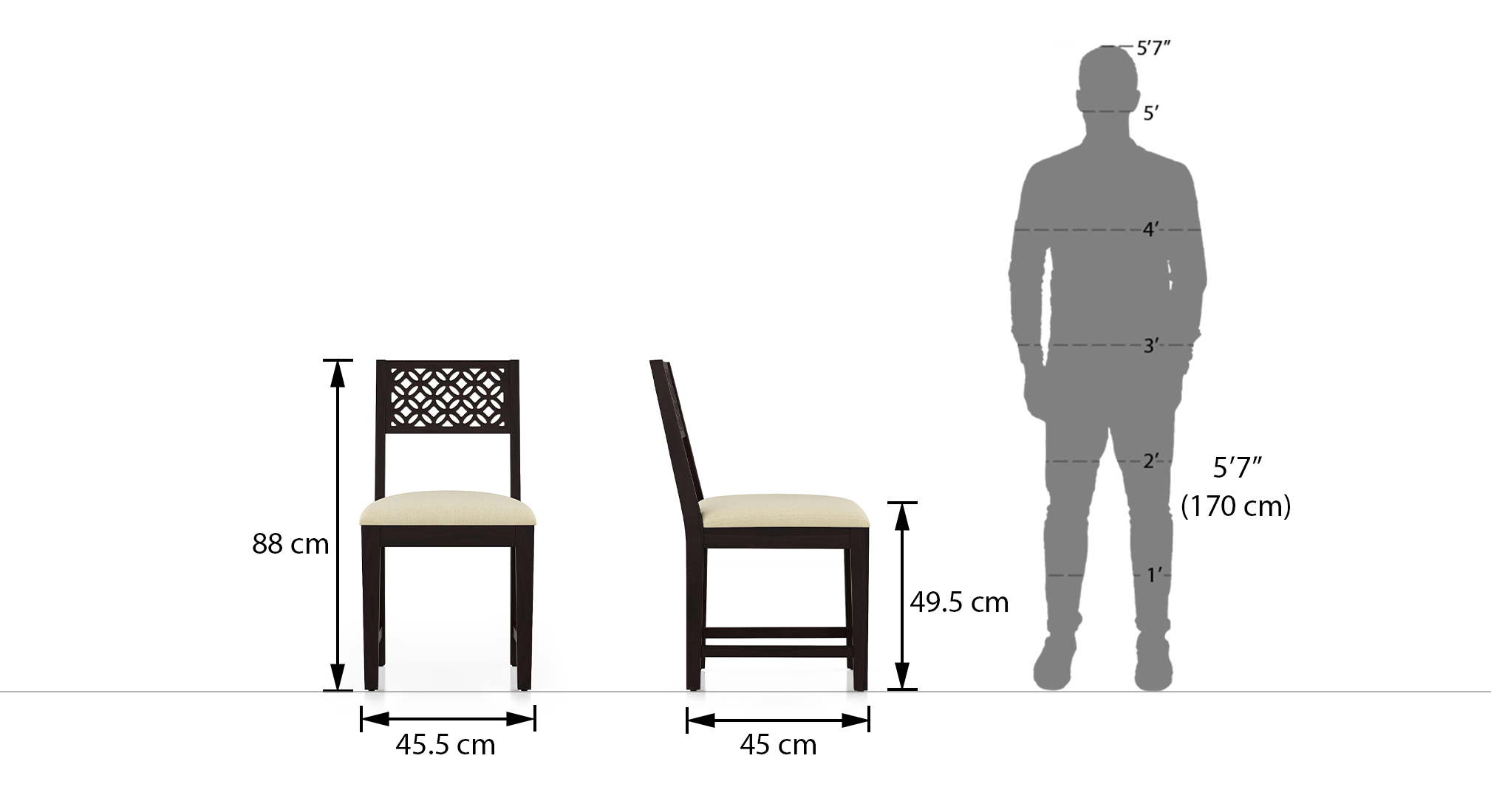 Alaca dining chair   set of 2finish mango mahogany color camilla ivory 5