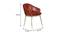 Tyson Leather Dining Chair in Multicolor by Urban Ladder - Dimension Design 1 - 