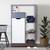 Engineered wood 8 pair shoe rack without seating in columbian walnut and frosty white lp