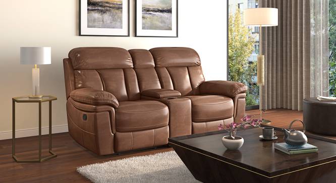 Coleman Home Theatre Recliner (Toasted Pecan Brown) by Urban Ladder - Full View Design 1 - 476312