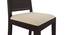 Arabia - Oribi 4 Seater Storage Dining Table Set (Mahogany Finish, Wheat Brown) by Urban Ladder - Close View Design 1 - 476341