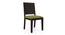 Arabia XL Storage - Oribi 6 Seater Dining Table Set (Mahogany Finish, Avocado Green) by Urban Ladder - Cross View Design 1 - 476458