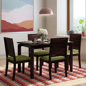 6 6 Seater Dining Table Sets Design Danton 3-to-6 - Oribi 6 Seater Folding Dining Table Set (Mahogany Finish, Avocado Green)