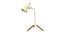Crane Study Lamp (White Base Finish, Barrel Shade Shape, White Shade Color) by Urban Ladder - Cross View Design 1 - 