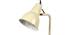 Crane Study Lamp (White Base Finish, Barrel Shade Shape, White Shade Color) by Urban Ladder - Close View Design 1 - 