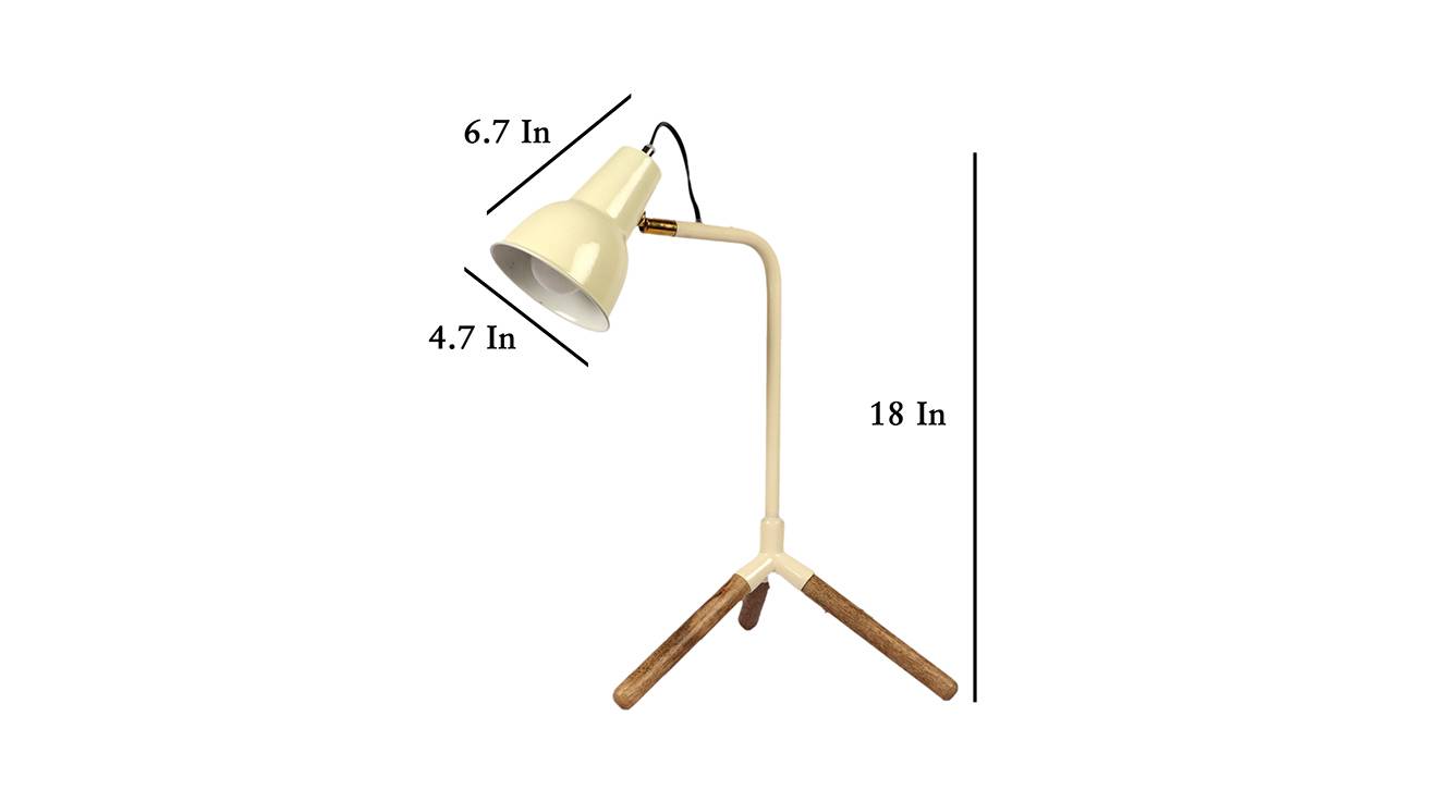 Crane study lamp  white 5