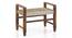 Fijara Woven Bench (Solid wood) (Teak Finish, One Seater) by Urban Ladder - Cross View Design 1 - 476816