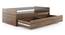 Alita Storage Coffee Table (Full Drawer Configuration, Warm Walnut Finish) by Urban Ladder - Side View Design 1 - 