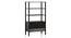 Gaku Bookshelf (Charcoal Black, Charcoal Black, Semi Gloss Finish) by Urban Ladder - Cross View Design 1 - 476851