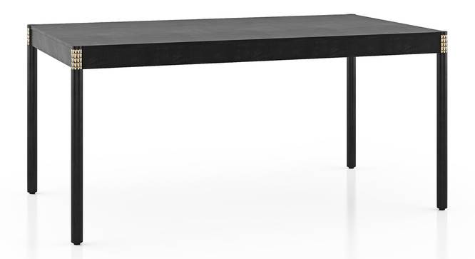 Gaku 6 Seater Dining Table (Charcoal Black) by Urban Ladder - Cross View Design 1 - 476853