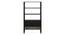 Gaku Bookshelf (Charcoal Black, Charcoal Black, Semi Gloss Finish) by Urban Ladder - Front View Design 1 - 476855