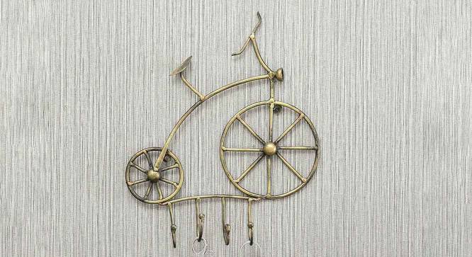 Cycle Multicolor Metal 4 Key Holder (Multicolor) by Urban Ladder - Front View Design 1 - 477049