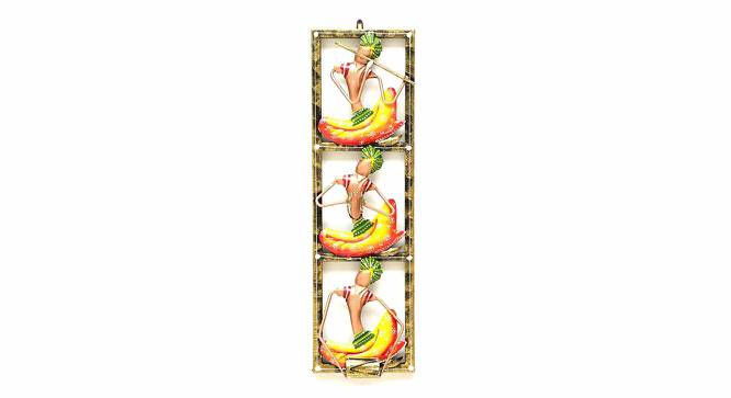 Musician Multicolor Metal Wall Accent (Multicolor) by Urban Ladder - Front View Design 1 - 477151