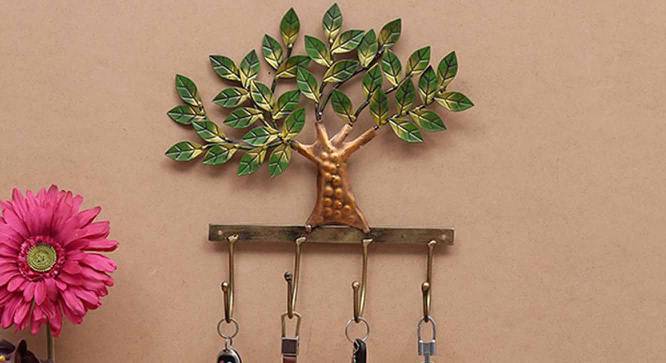 Life Of Tree Multicolor Metal Wall Accent (Multicolor) by Urban Ladder - Front View Design 1 - 477236