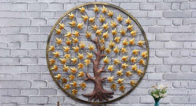 Decorative Tree Multicolor Metal Wall Accent With Led (Multicolor) by Urban Ladder - Front View Design 1 - 477346