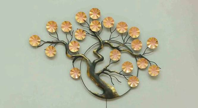 Floral Tree Multicolor Metal Wall Accent With Led (Multicolor) by Urban Ladder - Front View Design 1 - 477438