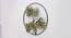 Iron Framed Leaf Multicolor Metal Wall Accent (Multicolor) by Urban Ladder - Design 1 Side View - 477470
