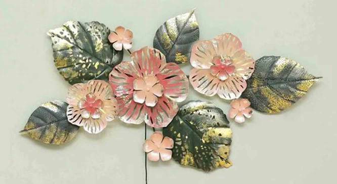 Leaf Multicolor Metal Wall Accent With Led (Multicolor) by Urban Ladder - Front View Design 1 - 477567