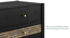 Gaku Chest of Drawers (Charcoal Black) by Urban Ladder - Close View Design 1 - 478420