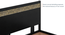 Gaku Queen Size Non-storage Bed (Charcoal Black, Semi Gloss Finish) by Urban Ladder - Close View Design 1 - 478422