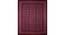 Alban Maroon Abstract 150 TC Cotton Double Size Bedsheet with 2 Pillow Covers (Maroon, Double Size) by Urban Ladder - Design 1 Side View - 478487