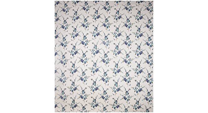 Milan Blue Abstract 150 TC Cotton Double Size Bedsheet with 2 Pillow Covers (Blue, Double Size) by Urban Ladder - Cross View Design 1 - 478766